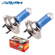 2pcs H7 55W 12V Halogen Bulb Super 5000K White Fog Lights High Power Car Headlight Lamp Car Light So