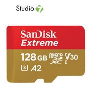 การ์ดหน่วยความจำ SanDisk Extreme microSDXC V30 U3 C10 A2 170MB/s R 80MB/s W Red-Gold by Studio7 by S