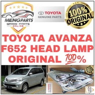 TOYOTA AVANZA F652 2012 YEAR TO 2015 YEAR HEAD LAMP (RH)  81130-BZ140  (LH). 81170-BZ140