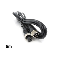 1/3/5/10/20M 4 Pin GX12 12mm core male to female Aviation Extension Video connector power Cable for 