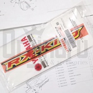 STICKER LOGO EMBLEM RX KING RXKING 2003 SE GOLD ORIGINAL 3KA-F1737-50 3KA-F1737-60 3KA-F417B-10 3KA-