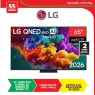 LG 65QNED86BSA  65" EVO3 AI 288HZ VRR QUAD PROTECTION  MINILED  DOLBY VISION MAGIC REMOTE AI VOICE W