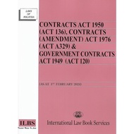 Contratcs Act 1950 (Act 136), Contracts (Amendment) Act 1976 (Act A329) & Government Contracts Act 1