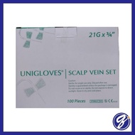 SCALP VEIN SET  (BUTTERFLY WITH NEEDLE)-21G 100PCS/BOX