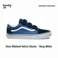 Vans Old Skool Velcro - Navy White