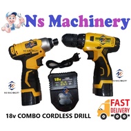 Goodworks Cordless Drill Combo Set/18V IMPACT DRIVER+18V CORDLESS DRILL COMBO SET/Good Works Combo S