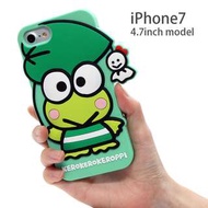 Sanrio 日本正版 Keroppi 青蛙仔 矽膠 iphone7 case 手機殼 軟殼
