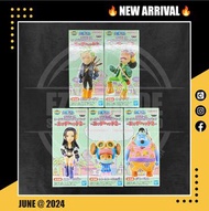 <門市同步發售> 24年6月新貨！全新未開封 亞版/行版/日版 Banpresto WCF 蛋頭島篇 vol.2 卓洛 索隆 Zoro 烏索普 Usopp 羅賓 Robin 索柏 喬巴 Chopper