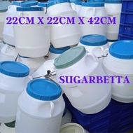 Water Container Plant Compost Container 25 Liter Barrel Trash Container 25L Barrel