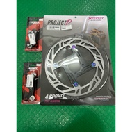 Superfly Project D Disc 267mm PNP Y15 4lubang  / Lc1354s set