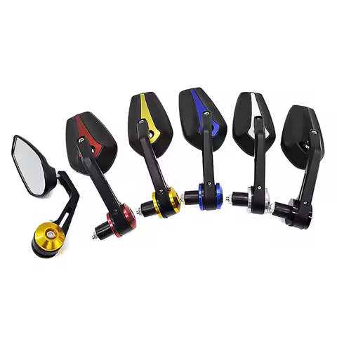 7/8'' 22mm Handlebar End Mirror Motorcycle Rearview Mirror For Honda CB1000R CB125R CB500X CB500F CB