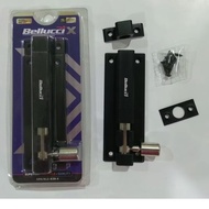 Bellucci A38-4 BLACK 4" Door Slot/ Bellucci BLACK Bellucci 4 inch BLACK Latch/