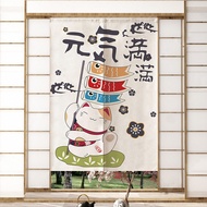 Japanese Curtain Fabric Home Decoration Kitchen Door Curtain Curtains For Windows Half Length Bedroo