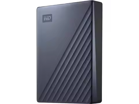 WD 5TB Blue My Passport Ultra Portable Storage External Hard Drive USB-C for PC/Windows (WDBFTM0050B