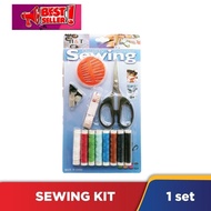Set Benang Gunting Dan Jarum Menjahit, Set Benang Menjahit Sewing Kit Set