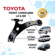 TOYOTA ESTIMA ACR30,HARRIER ACU30,ALPHARD ANH10 LOWER ARM