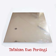 27X27 cm SILVER SQUARE Coasters (3 PCS) Plywood Cake Board Square 27 Board Thickness 27x27cm