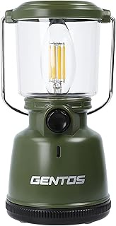 GENTOS(ジェントス) LED ランタン 充電式(専用充電池)/単1形電池(別売り) 使用 420~1300ルーメン エクスプローラー EX-1300D/EX-X777D/EX-700F/ EX-