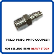 Pneumatic Air Compressor Hose Quick Coupler Plug Fitting Air Hose Compressor Connector Socket PM20 P