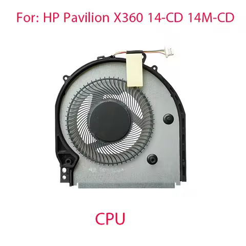 Laptop CPU Cooling Fan For HP Pavilion X360 14-CD 14M-CD L18222-001