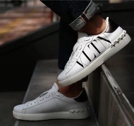 Valentino 男款 白色黑字logo 休閒鞋 #39 39.5 40 40.5 41 41.5 42 42.5 43 44 好價 💰2790