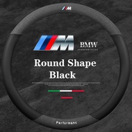 ปลอกหนังหุ้มพวงมาลัยรถยนต์ 3D สําหรับ BMW E90 F01 F06 F10 F15 F16 F20F21 F25 F26 F30 F32 F80 F82 X1