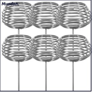 MUNDAN 10pcs Bonsai Baskets, Fertilizer Tool Stainless Steel Gardening Fertilization Baskets, Portab