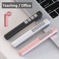 YOOGOO Rechargeable Presentation Laser Pointer Presenter Wireless Laser Pointer Pen Laser Presentasi