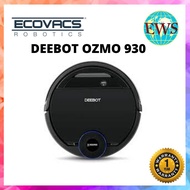ECOVACS DEEBOT OZMO 930 Smart Robotic Vacuum for Carpet, Bare Floors, Pet Hair, Intelligent Mapping, OZMO Mopping