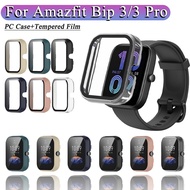 Screen Protector Case Film For Xiaomi Huami Amazfit Bip 3 bip 3Pro Watch Protector PC Case Cover For