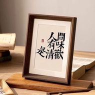 Wooden Photo Frame Display Stand for Photos6Seven7Eight8Ten10Inch A4Calligraphy Frame Wall Hanging R
