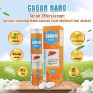 Cagan nano effervescent tablets support liver protection and detoxification 20 effervescent tablets