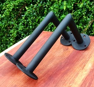 PradooSiam ขารับชั้นวาง ขาเหล็กรับชั้น ขารับชั้นเหล็ก ล๊อฟท์ 1คู่ รุ่น PS-100 ขนาด 15x20cm เหล็กแป๊บ