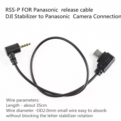 For DJI RSS-P for Panasonic Control Cable GH6 GH4/5/6/7 s5 s5ii G95 fz1000 g85 Camera DJI Ronin-SC R