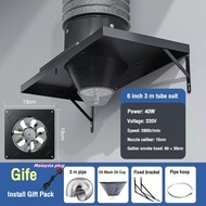 Ready stock+UK plug  Range Hood Kitchen Exhaust Fan Portable Simple Ventilation Fan STOVE EXHAUST CO