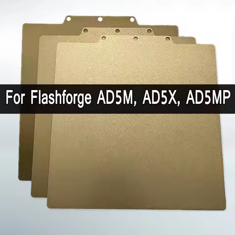For Flashforge Adventurer 5M Pro AD5M AD5X Magnetic Build Plate Double Side Spring Steel Sheet for A