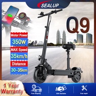 「local warranty 1 year」SEALUP Waterproof Electric Scooter Portable Foldable Electric Bike Adjustable