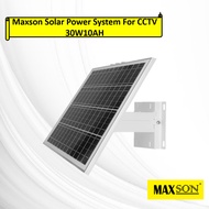 MAXSON SOLAR PENAL WITH BATTERY for Solar System CCTV system Rechargeable by solar