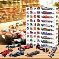 2025 Advent Calendar 24 Days Countdown F1 Racing Car Model Toys Christmas Gift