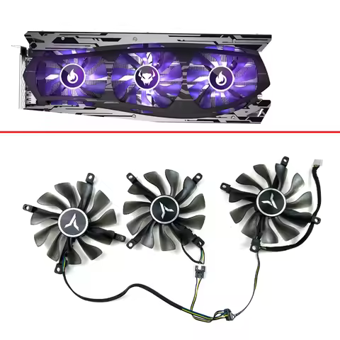 Cooling Fan 85mm 4pin 6pin GAA8S2U substitute RTX3060 RX6600XT GPU FAN For YESTON GeForce RTX 3060 R