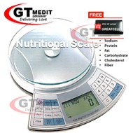 Electronic Digital Kitchen Weighing Scale Measurement Nutritional Scale Calories Sodium Proteain Fat