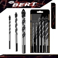 BERT🇸🇬｜Drill Bit Set Tile Drill Bit Brick Wall Drill Bit Glass Drill Bit Plastic Drill Bit