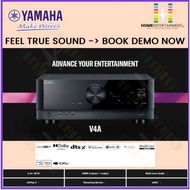 YAMAHA RX-V4A 5.2 CHANNELS AV RECEIVER HOME THEATRE AMPLIFIER WITH YAMAHA MUSICCAST AND CINEMA DSP (IN STOCK)