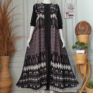 ANSARA DRESS MAXY SUPER MEWAH MOTIF CANTIK / CERUTY BABYDOL PREMIUM BERFURING QUALITAS
