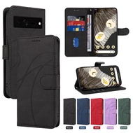 Trường hợp cho Google Pixel 8 8 Pro / Pixel 7A 7 7 Pro / Pixel 6 6A 6 Pro ví da từ nắp gập có khe cắ