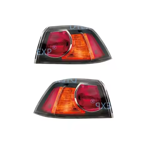 1 Piece Outside Balck Lamp for Lancer CX CY CZ 8330A107 2007-2017 Rear Tail Lamps for EVO Halogen wi