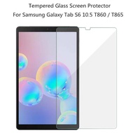 ฟิล์มกระจก นิรภัย เต็มจอ เต็มจอ ซัมซุง แท็ป เอส6 ที865  Use For Samsung Galaxy Tab S6 SM-T865 Tempered Glass Screen Protector (10.5)
