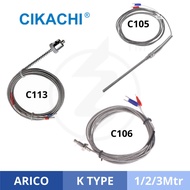 CIKACHI THERMOCOUPLE K TYPE C105 C106 C113 1-3METER