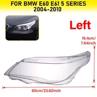 ฝาครอบไฟหน้ารถ E61 5 E60ที่ครอบไฟหน้ารถ2004-2010ชุดไฟติดปีกหมวกไฟหน้าไฟฉายคาดศีรษะอุปกรณ์ BMW