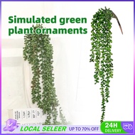 68CM Artificial Plants Green Succulent Vines Wall Hanging Window Garden Festive Party Decoration Art